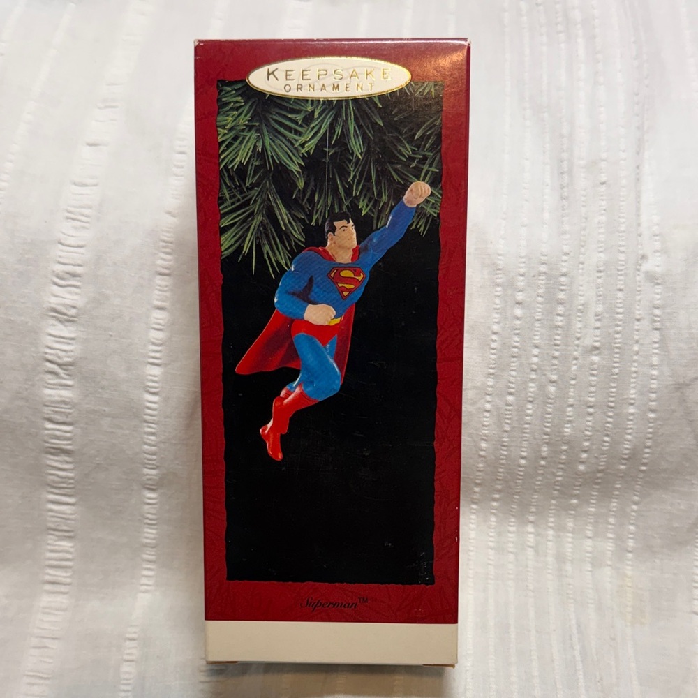 Superman 1993 Hallmark Keepsake Christmas Holiday Ornament